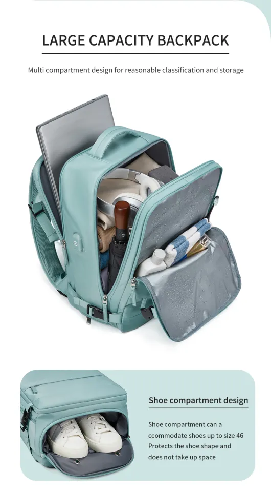 SEA CHOICE Backpack Waterproof with Shoe Compartment 16 Inch