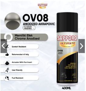 SAPPORO ULTIMATE OV08 ANODIZE AKRAPOVIC 4 IN 1