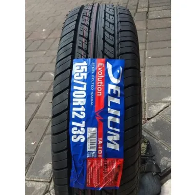 BAN MOBIL MEREK DELIUM EVOLUTION UKURAN 155/70 R12 UNTUK Ban MobIl DatsunFord & Picanto