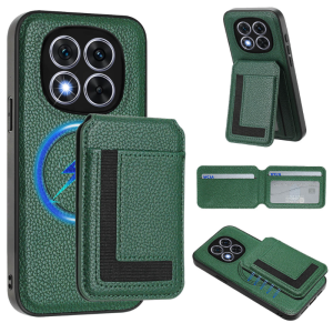 Luxury Case For Xiaomi 15 14T Poco C75 Redmi 14C 14R A4 Note 14 Pro Plus 5G in 1 Detachable Wallet Phone Case Magnetic Leather Cover