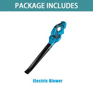 2000W 18000r/min Industry Cordless Powerful Electric Blower Handheld for Dust Blower Garden Tools for Makita 18V Battery