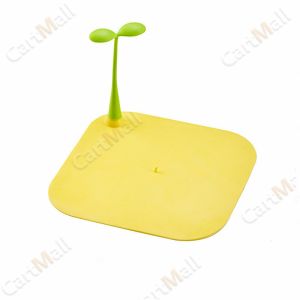 Thick Silicone Floor Drain Deodorant Cover Bathroom Deodorant Insect-Proof Bean Sprouts Shape