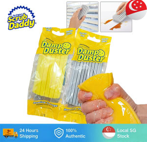 [SG In Stock]Scrub Daddy Multipurpose Damp Duster Reusable Sponge PVA Magic Sponge Dust Dirt Cleaner Easy to Wash