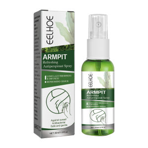 Eelhoe Armpit Refreshing Antiperspirant Spray Body Odor Sweat Deodorant Spray Lasting  Body Underarm Odor Removal Feet Sweating Deodorizer Eliminate Bad Smell Antiperspirants Underarm Balm Reduce Sweat Odor Women Men Supplies（30ml）