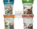 ASHWAGANDHA COFFEE, AURORA COFFEE, SACHA INCHI COFFEE, SACHA INCHI MILK CHOCOLATE. 