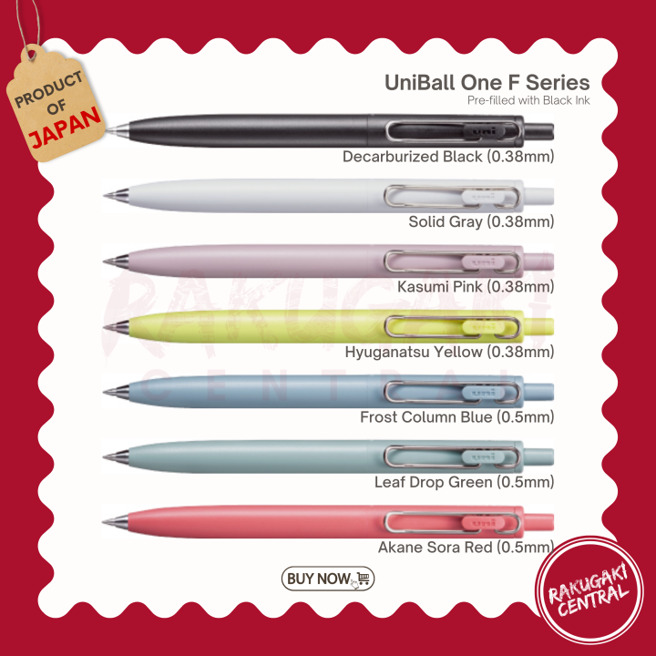 Uniball One F series 0.38mm and 0.5mm Lazada PH