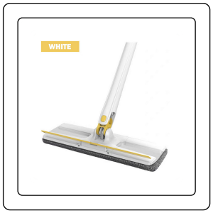 【JJ HOME】Hands-Free Flat Mop with Wiper Strip/ Lazy Mop/ Hanging Storage Mop/Dual-Use Mop