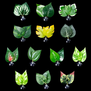 3pack Plastic Artificial Water Grass Ornaments Fish Tanks Natural Decoration for Bettas Fish and Reptiles Habitat