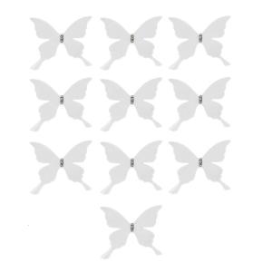 10Pieces Sheer Butterfly Pin Decorative Safety Pin Curtain Decoration Accessories For Halloween Wedding Party Decoration