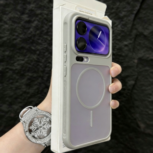 Original For Magsafe Matte Case For Xiaomi 17 Pro Max 15 14 Pro Shockproof Translucent Magne Wireless Charge Armor PC Cover