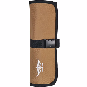 ม้วนกระเป๋าอุปกรณ์ตั้งแคมป์แบบพกพาพร้อมผ้าอ๊อกซ์ฟอร์ดสายรัดและทนต่อการขีดข่วนสำหรับมืออาชีพ