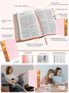 Pink Bible Distinctive Notebook Handwriting Book Refined And Beautiful Fashion Record Unique Pink Handwriting Notebook