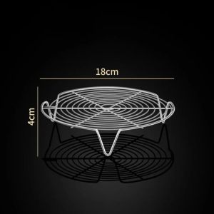 16/18/20/22cm Stainless Steel Steamer Rack Multifunction Pot Steaming Tray Dumplings Eggs Grill Stand Kitchen Tableware Cooking