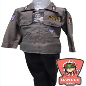 SERAGAM BAJU PROFESI POLISI ANAK TK