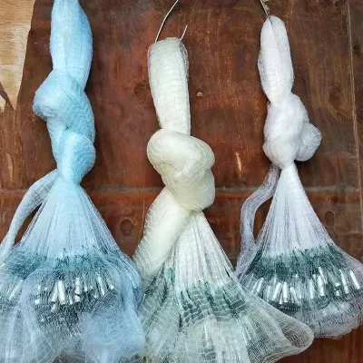 12kaki 1inch Shrimp fishing net Shrimp catching Traditional hand cast net old style hand cast fishing net old style hand cast net hand cast fishing net fishing line spinning net swinging net fishing net
