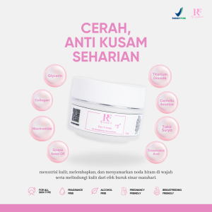 RF Gloww Brightening Day Cream  - Krim Pagi Melembapkan dan Mencerah Wajah