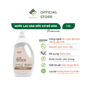Nước Lau Sàn Hữu Cơ Bồ Hòn ECOCARE 1L Kết Hợp Tinh Dầu Thiên Nhiên Chanh Gừng Khử Mùi Đuổi Muỗi