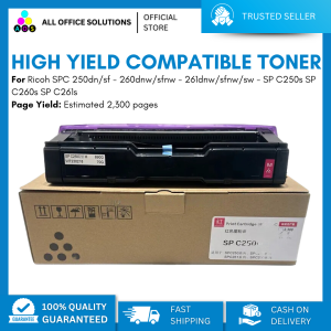 AOS High Yield Compatible Toner for Ricoh SPC 250dn/sf - 260dnw/sfnw - 261dnw/sfnw/sw - SP C250s SP C260s SP C261s