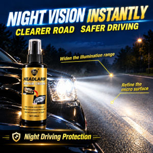 Headlight Cleaner Car Headlamp Restoration/Yellow Headlight Remover/Foggy Lamp Cleaner/DIY Car Owners/Easy Use