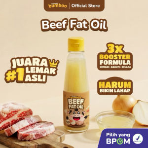 Bumboo Minyak Hewani & Nabati - Minyak Dengan Bahan Alami & Bernutrisi Sumber Lemak Dan Omega 369