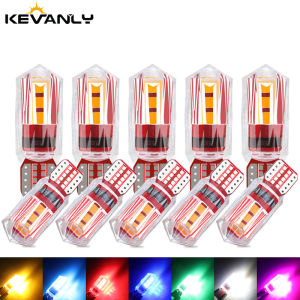 T10 W5W หลอดไฟ LED 6SMD 194 168 LED ภายในรถแผนที่โดมที่จอดรถรถสัญญาณไฟด้านข้าง Marker Light
