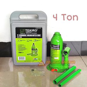 Dongkrak Botol 4T Ton TEKIRO AU-BJ1910 Heavy Hydraulic Bottle Jack