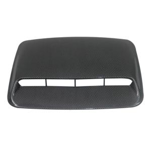 Unique Leaf Type Automotive Bonnet Vent Cover Louver Ventilation Decoration Enhances Aesthetic Cooling Easy Installation