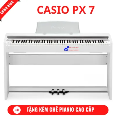 Đàn Piano Điện Casio PX 7 + Tặng Kèm Ghế Piano Cao Cấp