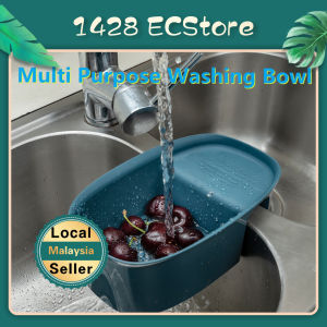 Kitchen Sink Rusbish Collector Colander Tray Multifunctional Storage Rack Multi Purpose Washing Bowl Sponge Holders Organizer Creative Drain Basket For Fruit