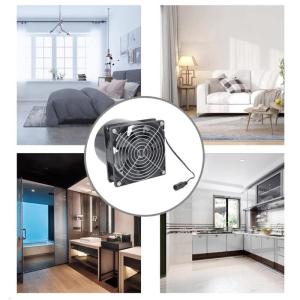 Nhỏ gọn 120 mét Quạt thông gió 12V 210cfm với linh hoạt 1m ống có thể điều chỉnh 7000 vòng/phút cho hàn lều và Grow phòng