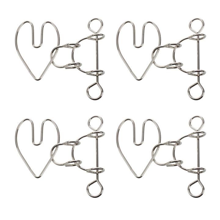 4X Heartbreak Wire Brain Teaser Metal Puzzle Lazada PH