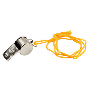 🇲🇾 🏆 Referee Emergency Metal Wisel Whistle Stainless Steel Loud Sound Pengadil Peluit Logam Keluli Tahan Karat Sukan