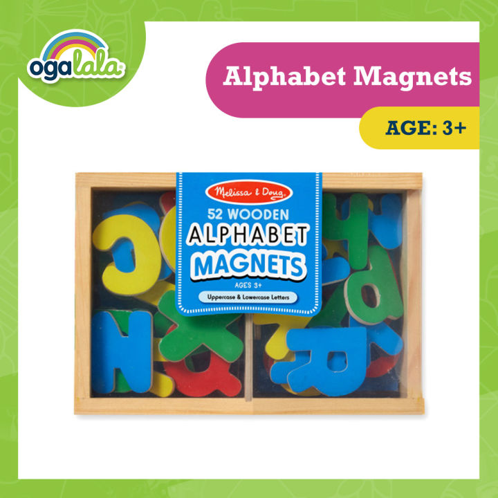 Melissa and doug alphabet magnets online