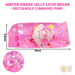 TAIYO Water Snake Jelly Licin Besar 13cm Slippery Slick Catch Monster Air Susah Pegang Mainan Anak