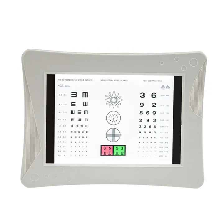 Near Visual Acuity Chart Ophthalmic Equipment with LED Light Far Vision ...
