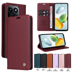 For Huawei Honor X7C X9D X8C X9C X6C X5C / Honor X9B X8B X7B X6B X5B / Honor X6A X7A X8A X9A Phone Case Leather Wallet Magnetic Card Slot Flip Cover Casing