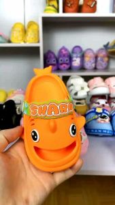 Dép sục Cá Mập hở mũi Dép trẻ em dép chống trơn trượt hoạt hình Baby Shark dễ thương không mùi nhựa (MS56)