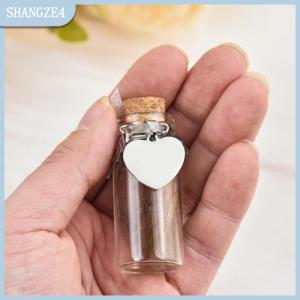 【SHANGZE4】 Pet memorial chai cho pet chó lông mèo lông lưu niệm chai lưu trữ với 3 bạc phụ kiện Pet memorial urn container