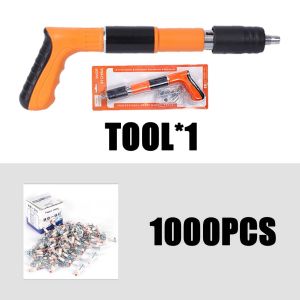 New multifunctional nail gun steel nail gun concrete rivet tool steel rivet gun nail punching gun wall anchor line slotting device nail fast nail noise reduction treatment nail free electric tool
