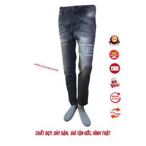 Quần jean nam in Dor 9169 quần dài thời trang siêu đẹp chuẩn quần bò nam chất giãn có size đại VA33 quần bò nam fome chuẩn quần dài nam chất bò dày dặn phong cách trẻ dáng hàn quốc quần nam hình thật