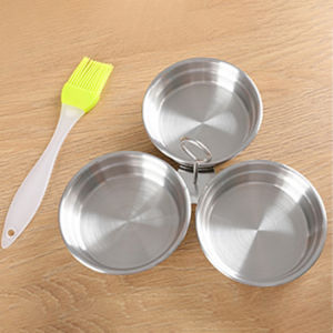 304 Stainless Steel Egg Poacher Boiled Egg Poached Egg Maker Kitchen DIY Mold Household Container