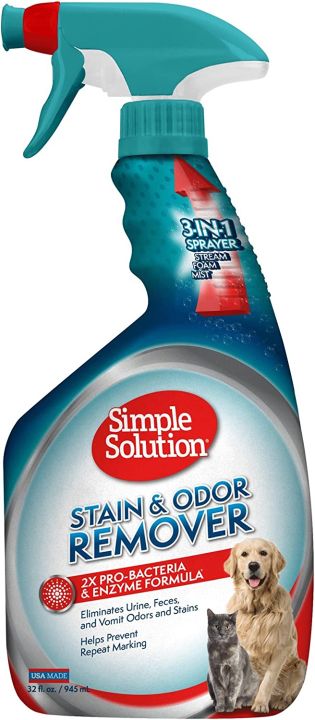 Simple Solution Pet Stain and Odor Remover Enzymatic Cleaner