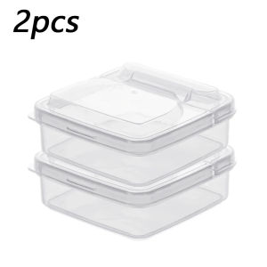 ⭐️【Local Warehouse】5PCS Cheese Slice Storage Box Butter Crisper Refrigerator Cheese Slice Container Transparent Cheese Slice Seal Box Kitchen