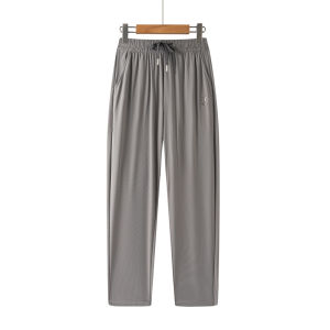Stella Fashion Summer Breathable Man Sports Casual Pants – High Waist Loose Fit Plus Size Trendy Urban Style