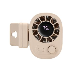 MAOMEI USB Rechargeable Waist Clip Fan Lightweight Powerful Desk Fan Belt Fan Multifunction Versatile Cooling Fan Outdoor Bedroom Farm