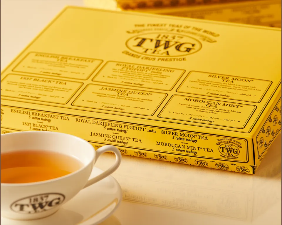 TWG Tea | Empire Tea Selection, 6 Classic Assortment in 30 Hand