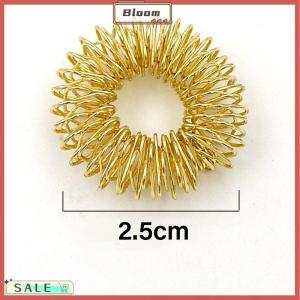 Follow Get New[Bloom Z] 10pcs Stainless Steel Finger Massage Ring Acupuncture Ring Therapy Relax Blood