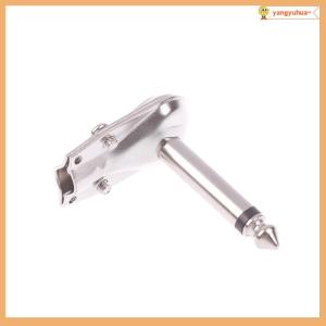 yangyuhua 6.35mm Mono Jack góc phải cắm phẳng nam Guitar hiệu ứng kết nối bàn đạp kết nối micro khuếch đại Kết nối