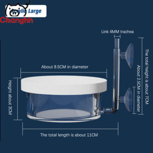 Aquarium Air Pump Mute Oxygen-increasing Head Fish Tank Aeration Refiner Oxygen Diffuser Air Stone Supplies