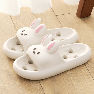 Free Shipping Parent-Child EVA Bathroom Anti-Slip Slippers For Women Indoor Home Use Thick-Soled Cute Cartoon ChildrenS Hollow Sandals